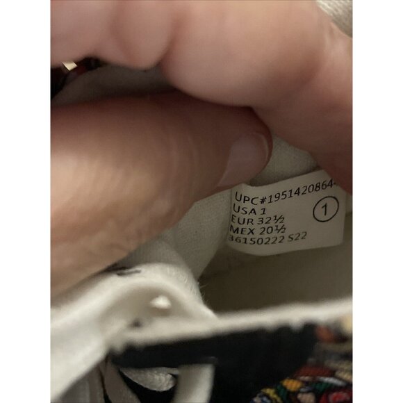 Super Mario Brothers Boys Lace Up Shoe,Nintendo, Sz‎ 1 all over Mario print - Picture 14 of 16